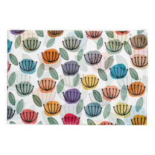 Scandi Cup Flowers Pillowcase