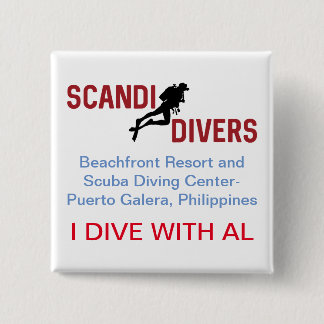 Scandi Divers I Dive With AL Button