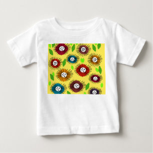 Scandi Flower Garden  Baby T-Shirt