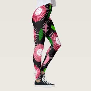 Scandi Flower Garden Leggings