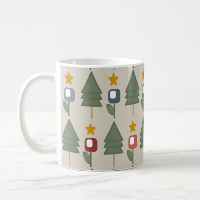 Scandi Forest  Coffee Mug (Left)