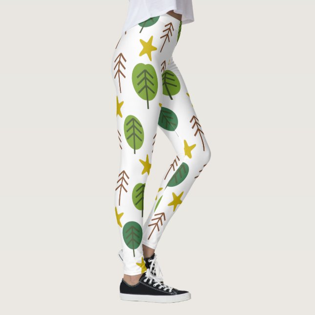 Scandi Forest  Leggings (Right)