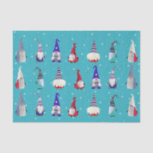 Scandi Gnomes Christmas #2 Tissue Paper