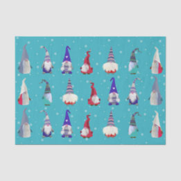 Scandi Gnomes Christmas #2 Tissue Paper