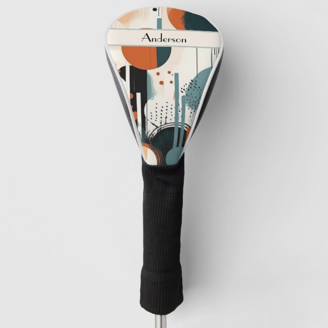 Scandi Groove, custom    Golf Head Cover (Front)