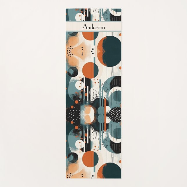 Scandi Groove, custom    Yoga Mat (Front)
