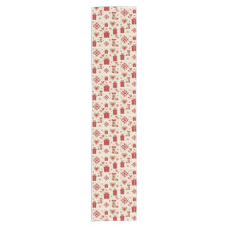 Scandi Holiday Cheer Short Table Runner