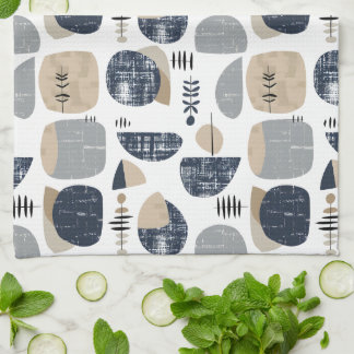 Scandi Modern Abstract Kitchen Towel