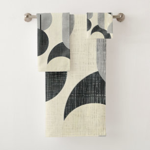 Scandi Motif No.2 Bath Towel Set