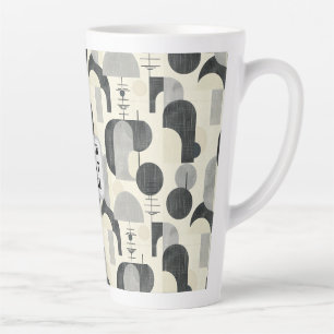 Scandi Motif No.2    Latte Mug