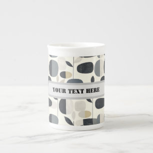 Scandi Motif No.3    Bone China Mug
