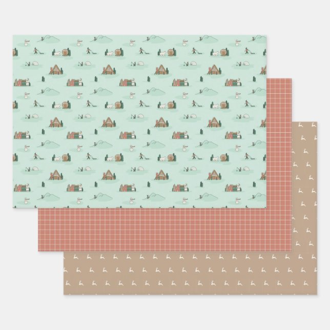 Scandinavia Inspired Wrapping Paper (Set)