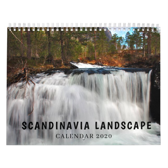 Scandinavia Landscape Calendar (Cover)