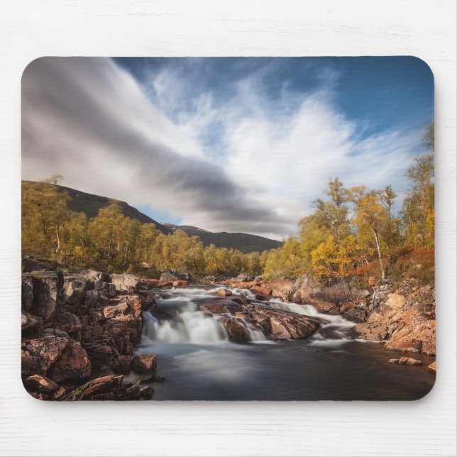 Scandinavia Landscape Photo Mouse Pad (Front)