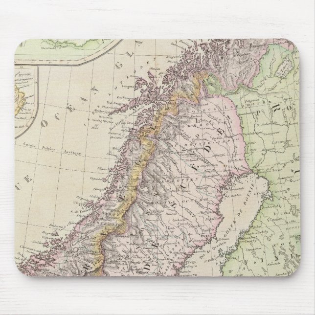 Scandinavia, Sweden Mouse Pad (Front)