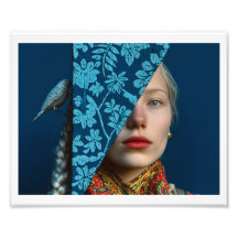 Scandinavia Winter Holiday Postcard