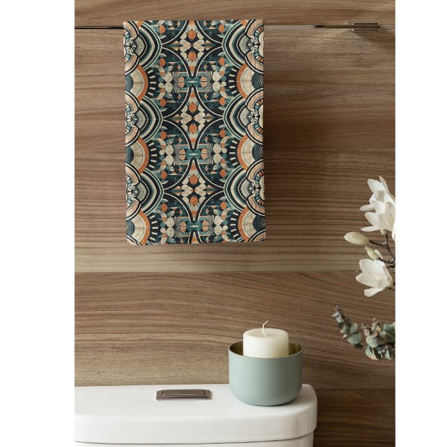 Scandinavian Art Deco Bath Towel Set (Creator Uploaded)