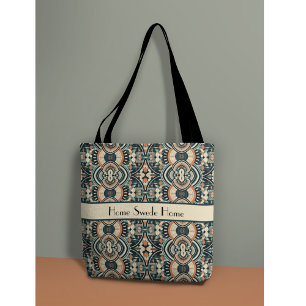 Scandinavian Art Deco customisable Tote Bag
