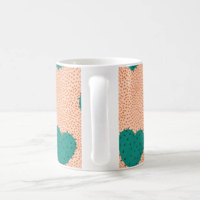 Scandinavian Cactus Mug (Handle)