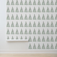 Scandinavian Christmas Illustration Wallpaper 
