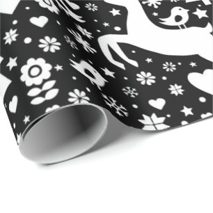 Scandinavian Christmas pattern Wrapping Paper