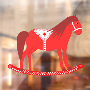 Scandinavian Christmas Rocking Horse