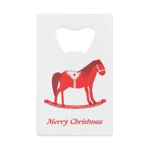 Scandinavian Christmas Rocking Horse Custom