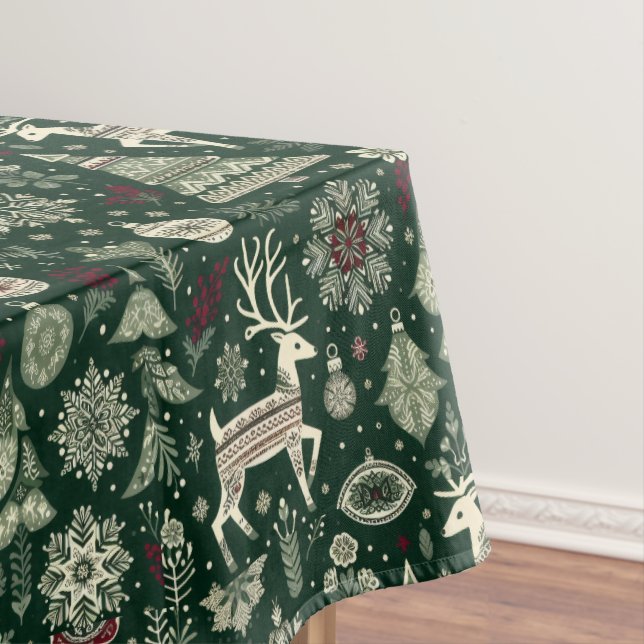 Scandinavian Christmas Time Tablecloth (In Situ)