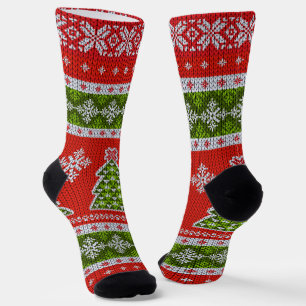 Scandinavian Design Cozy Winter Holiday Socks