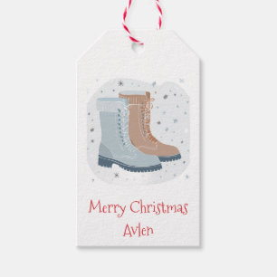 Scandinavian designed personalised  gift tags