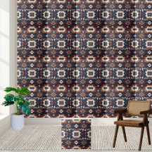 Scandinavian Ethnic Geometric Tile