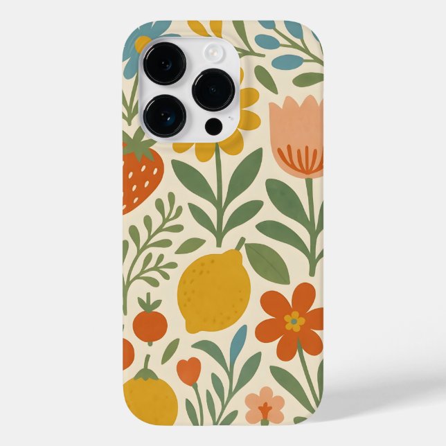 Scandinavian Floral  Case-Mate iPhone Case (Back)