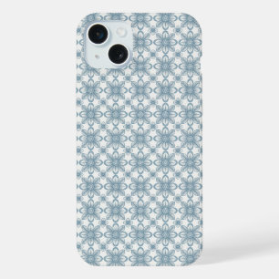 Scandinavian Floral Pattern iPhone 15 Plus Case