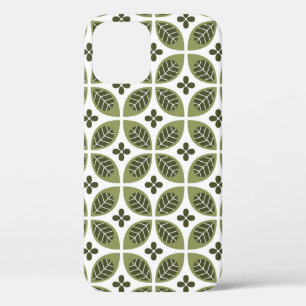 Scandinavian Floral: Seamless Vintage Design. iPhone 12 Case