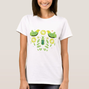 Scandinavian Folk Art Prints Nordic Decor Mug Th T-Shirt