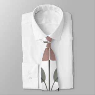 Scandinavian Folk Florals – Stylised Primroses Tie