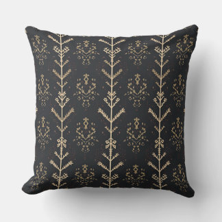 Scandinavian Folk Geometric Cushion