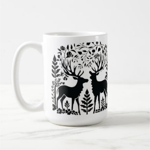 Scandinavian Folk Woodland Coffee Mug
