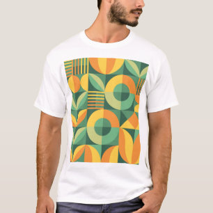 Scandinavian Geometric Vintage Agriculture T-Shirt