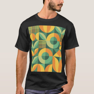 Scandinavian Geometric Vintage Agriculture T-Shirt