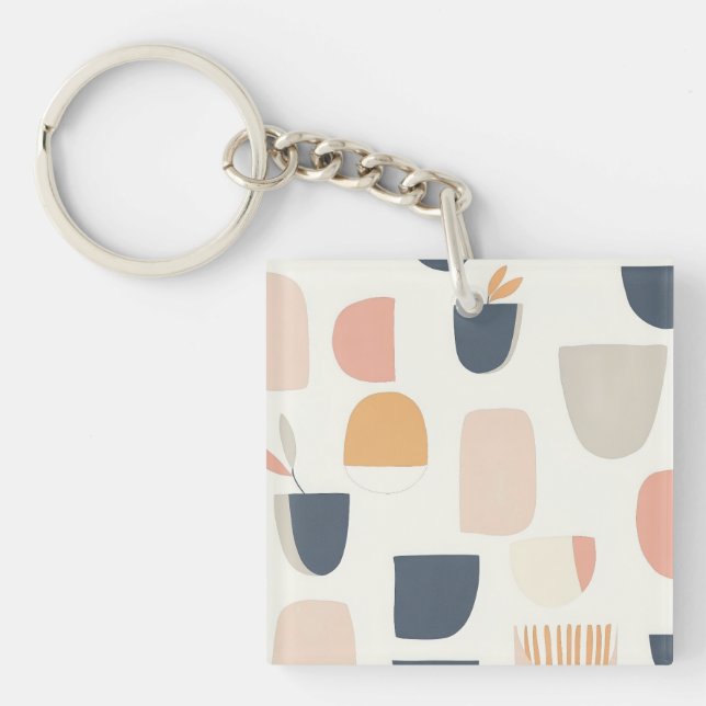 Scandinavian Inspired Key Ring (Front)