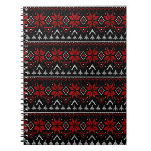 Scandinavian, knitting notebook