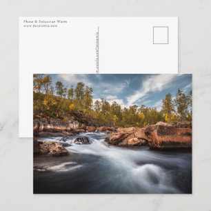 Scandinavian Landscape Photo Postcard