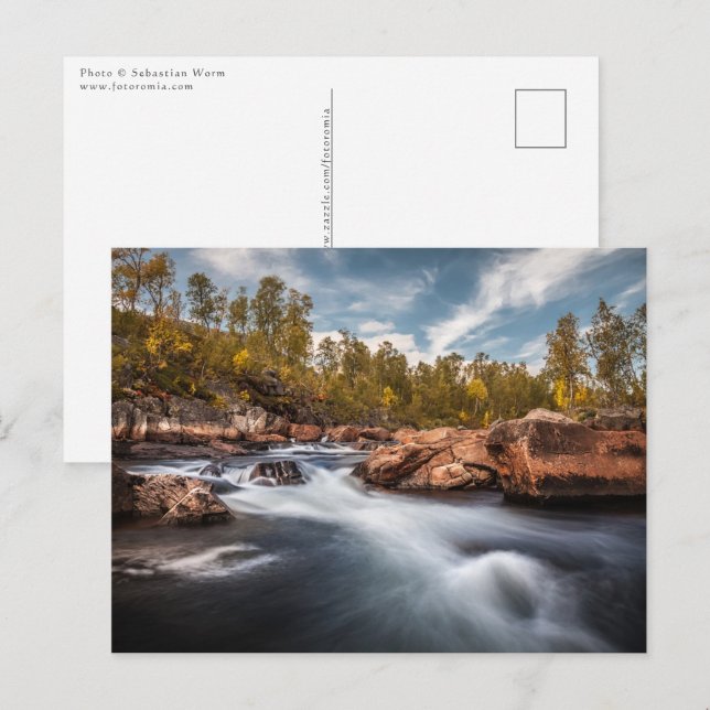 Scandinavian Landscape Photo Postcard (Front/Back)