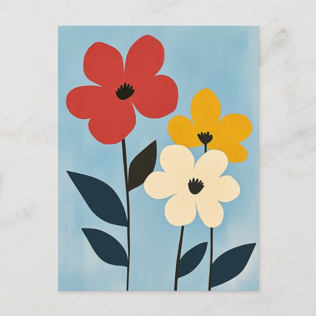 Scandinavian Minimalist #160 Postcard (Front)