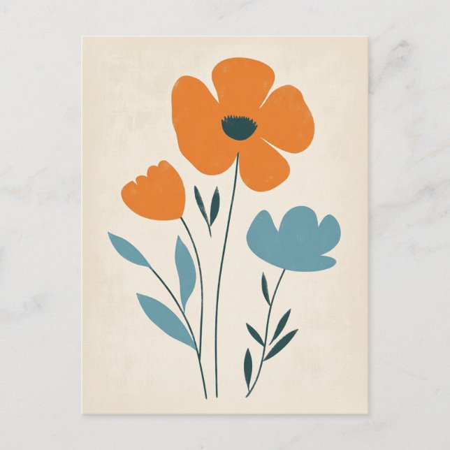 Scandinavian Minimalist #162 Postcard (Front)