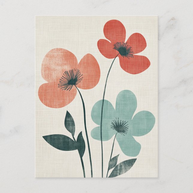 Scandinavian Minimalist #176 Postcard (Front)