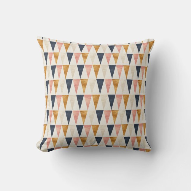 Scandinavian Navy Flag Pattern Cushion (Front)