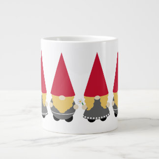 Scandinavian Nisse  Large Coffee Mug