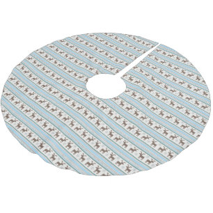 Scandinavian Pattern Christmas Tree Skirt